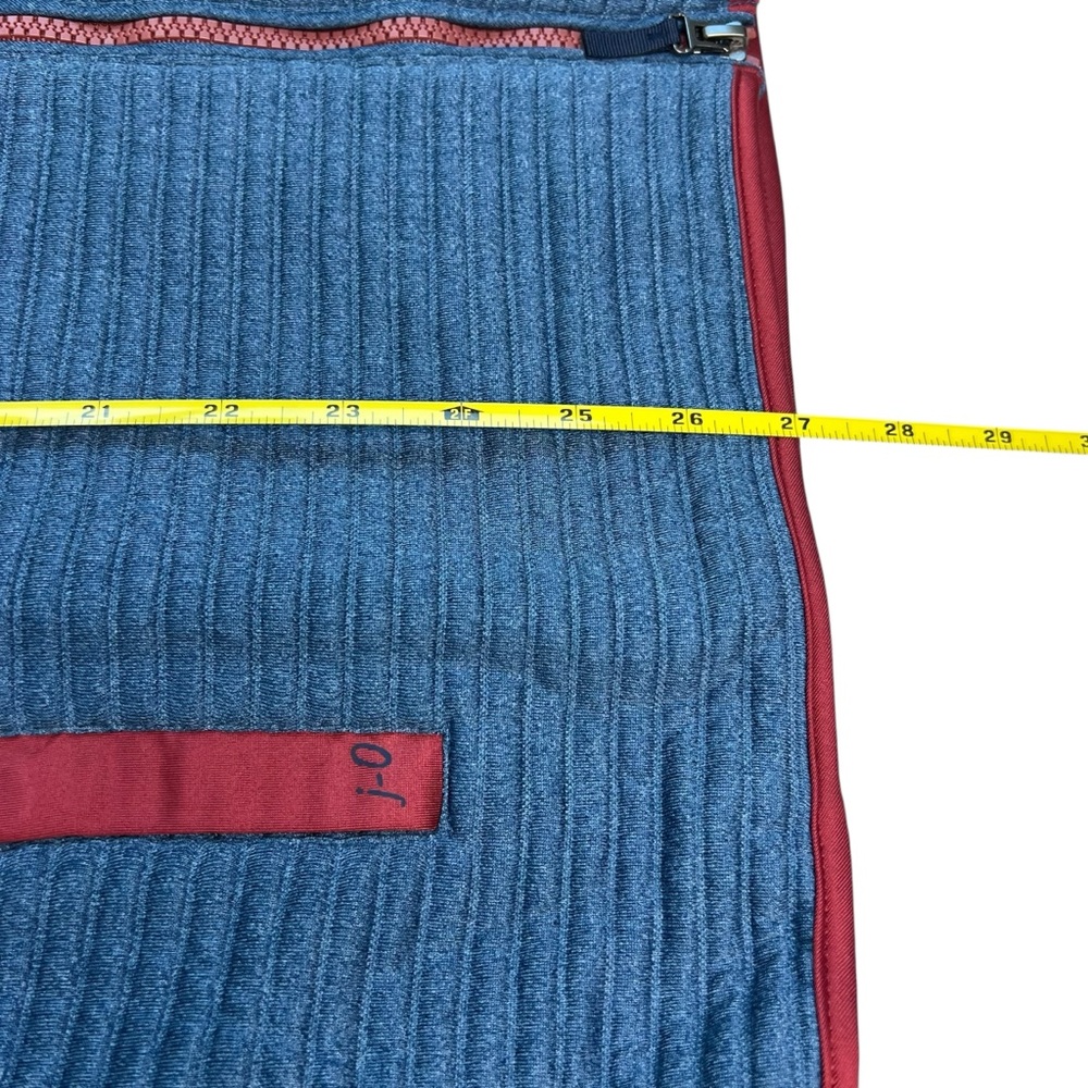 Johnnie O NWT Men's Large Blue and Red Sleeveless Jacket Vest - Picture 4 of 14